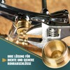 Poppstar Brass Plug 1 Inch Male Thread (BSP G 1
