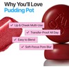 fwee Lip & Cheek Blurry Pudding – Acabado Natural y