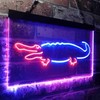 ADVPRO Alligator Crocodile Game Kid Room Illuminated Dual Colour LED