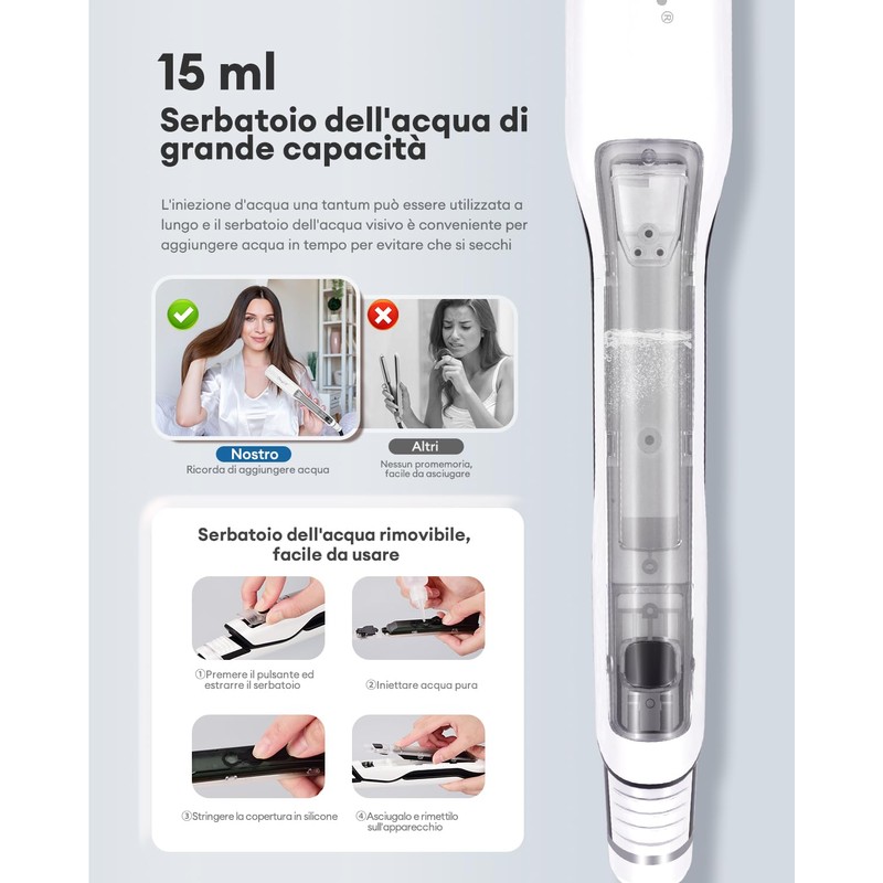 Professioneller Dampfglätter