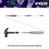 ENKAY - 6 in 1 Floral Hammer and Screwdriver, Multifunction