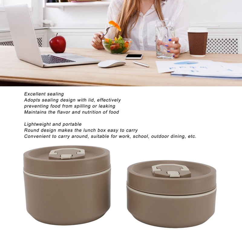 Stackable Lunch Box 304 Stainless Steel Leakage Proof Multi Layers