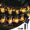 Solar String Lights Outdoor with Remote 30 FT, USB &