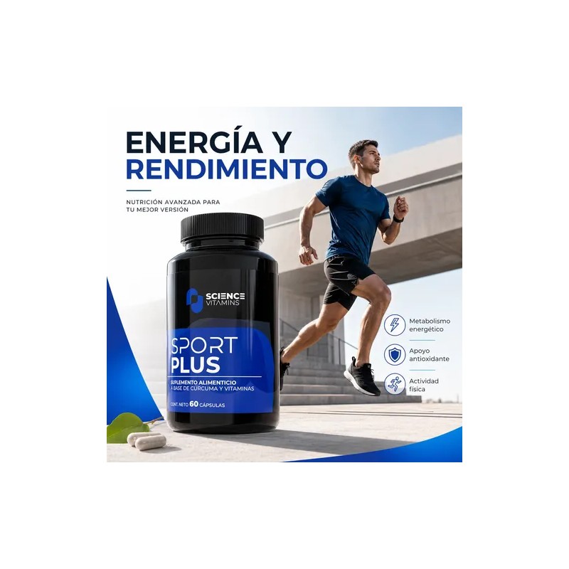 Antioxidante Resveratrol Vitamina C B6 B12 Deportivo Premium