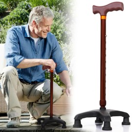 Fewener 19.5""-25.5"" Mobility Tool Adjustable Standing Aid Device, Portable Standing Assist Lift Device for Elderly with Knees Issue, Mobility Aids Tool Help Seniors Get Up from Floor/Ground
