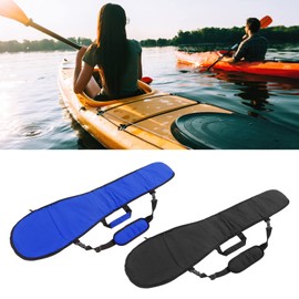 Leapiture Canoe Kayak Split Paddle Carrying Bag Boat Paddle Storage Bag Holder Pouch Cover Kayaking Accessories for Rowing Boating(blue)
