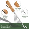 EZARC Manual Weed Trimmer Garden Weed Cutting Tool Levers Root