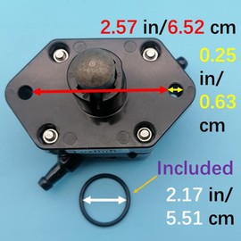 Tuzliufi la Bomba de Combustible para Yamaha Fueraborda F T 30 40 50 60 HP 30HP 40HP 50HP 60HP F30 F40 F50 F60 T50 T60 Motor de 4 Tiempos 6C5-24410-00 2005 2006 2007 2008 2009 2010 2011 2012 Nuevo Z247