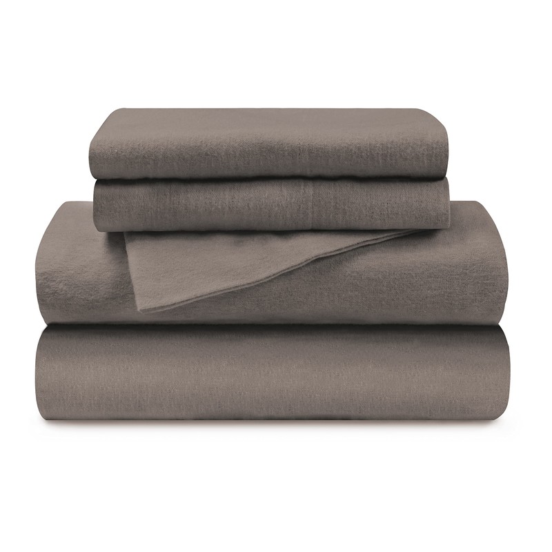Superior Flannel Cotton Bed Sheet Set, Includes One Flat Sheet,