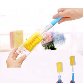 Flaschenbürste, 7 Stück Babyflaschenbürste, Reinigungsset für Plastikflaschen/Glasflaschen / Strohhalme