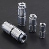 Wensilon (25 pcs) 1/4x1-1/4 Outer diameter1/2 Double Expansion Anchor, Zinc