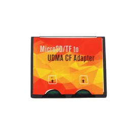 Dual Slot Micro SD Card TF to CF Adapter UDMA Adapter Compact Card Holder Type I Card Converter