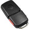 HQRP Folding Flip Key Fob Shell Remote Case Keyless Entry