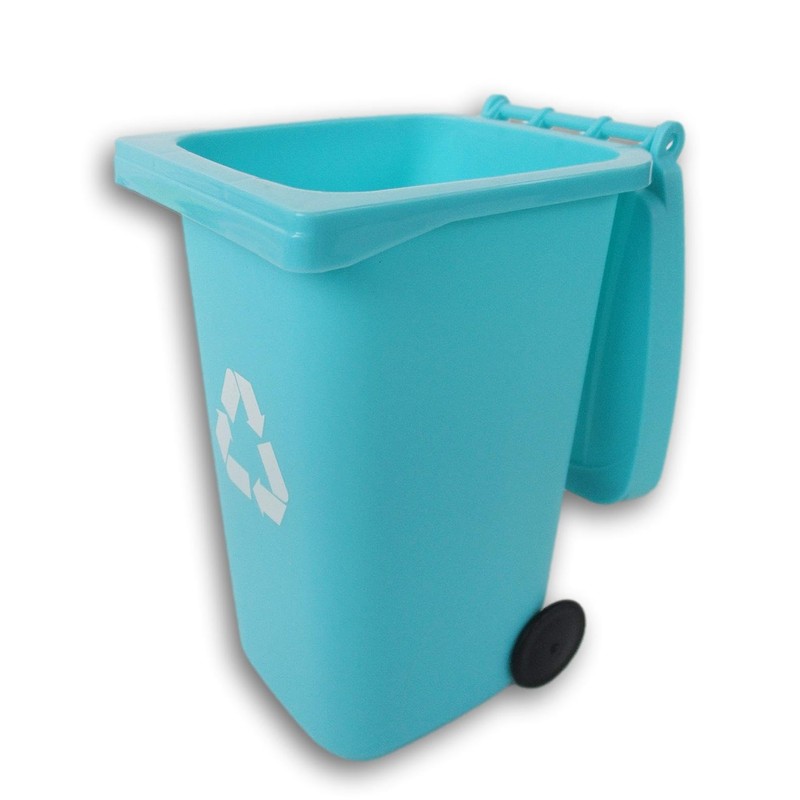 Making the Grade Mini Curbside Recycle Can Pencil Cup Holder