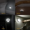 YUNLEX 4 Pack Stair Lights Indoor, 2.6" Small Stick on