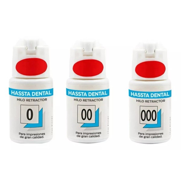 Hassta Hilo Retractor Hassta Kit De 3 Tamaños Spi