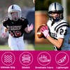 GIAMZONP Youth Football Gloves, Sticky Football Receiver Glove for Kids,