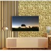 Stickgoo 3D Wall Panels Champaign Gold Diamond Design 12x12 33pc