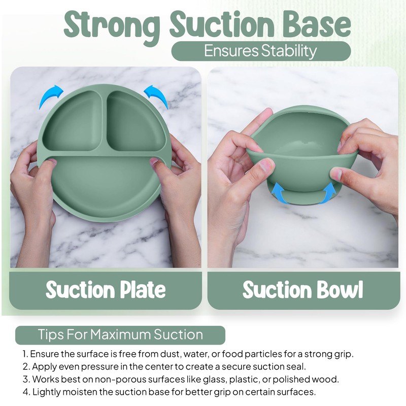 O'doe Baby Weaning Set – 15 Pcs Silicone Baby Feeding