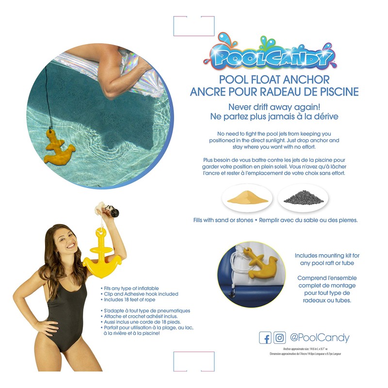 Poolcandy Pool Raft Anchor
