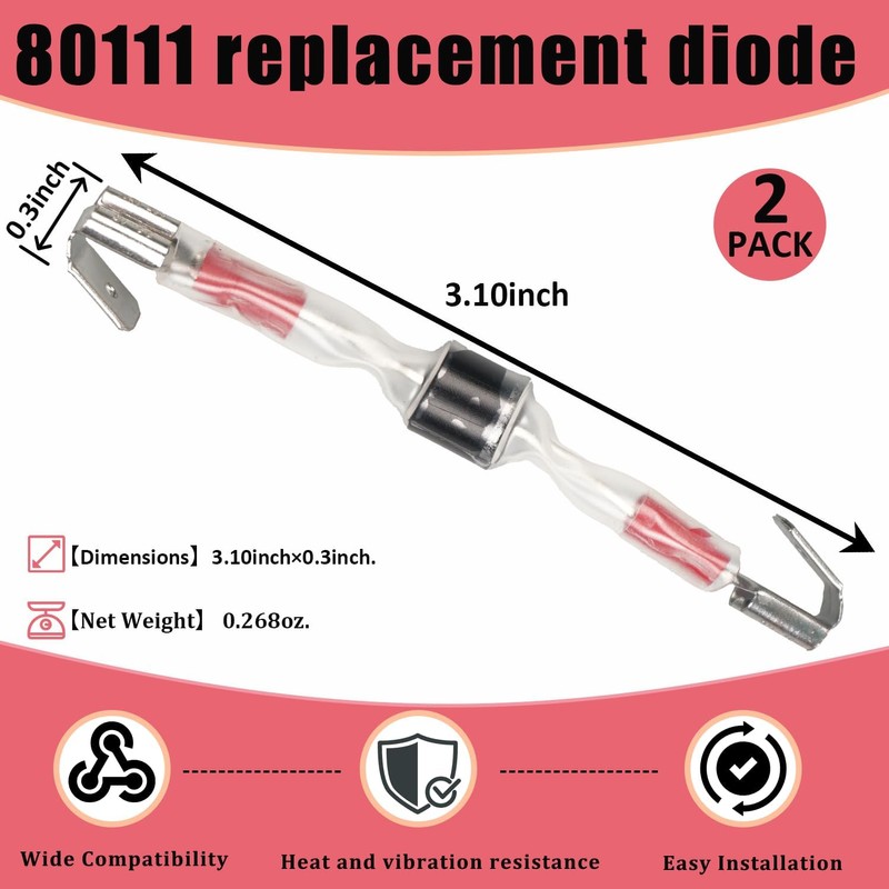 80111 Diode Assembly For Use With The PRF-50506 6-Switch Panel