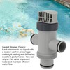 Dual Split Hose Plunger Valve for Intex 11872, Easy Installation,