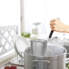 Kichvoe Mesh Spider Strainer, Width 5.5Inch Stainless Steel Pasta Basket