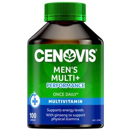 Cenovis Once Daily Men's Multi + Performance Value Pack 100 Capsules