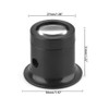 Jewelers Loupe 10X Portable Monocular Magnifier Experimental Tool Glass Jewelry