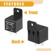 Partuto 5 Pcs Universal Car Relay Switches 12V - Plastic