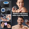 Kit de cera de nariz para hombres, kit de cera