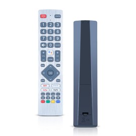 CLVIZCXOM SHWRMC0133 Nein Sprachsteuerung Ersatz Fernbedienung Kompatibel mit Sharp Aquos TV DR-0298 32BI6EA 40BI2EA 40BI5EA 40BL2EA 40BL3EA 40BL4EA 40BL5EA 40BN5EA 40BN6EA 43BI2EA 43BI5EA und mehr
