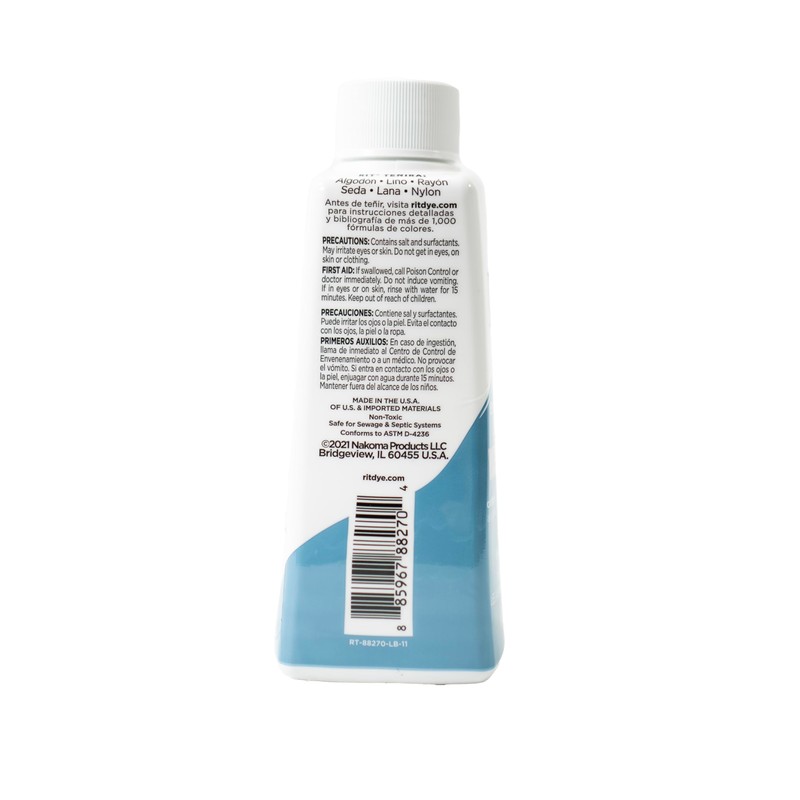 Rit Dye Liquid 236ml Evening Blue