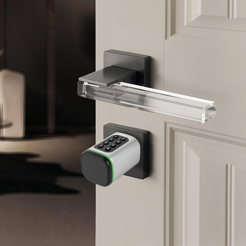 Yolancity Electronic Door Lock with Mobile App, Smart Keycards, Reset