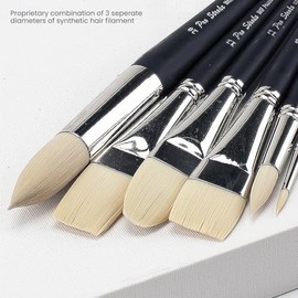 Creative Mark Pro White PowerCryl - Brocha para pintar, Round - Size 6, Redondo, 1