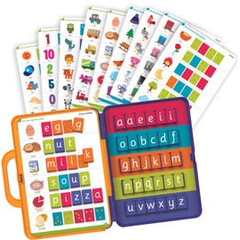 I Learn to Read - Word Learning Games for Kids - Improves Letter and Word Recognition, Spelling and Vocabulary Skills - 90 Exercises, 3 Difficulty Levels and Carry Case - Ages 5 Years Plus - Jumbo