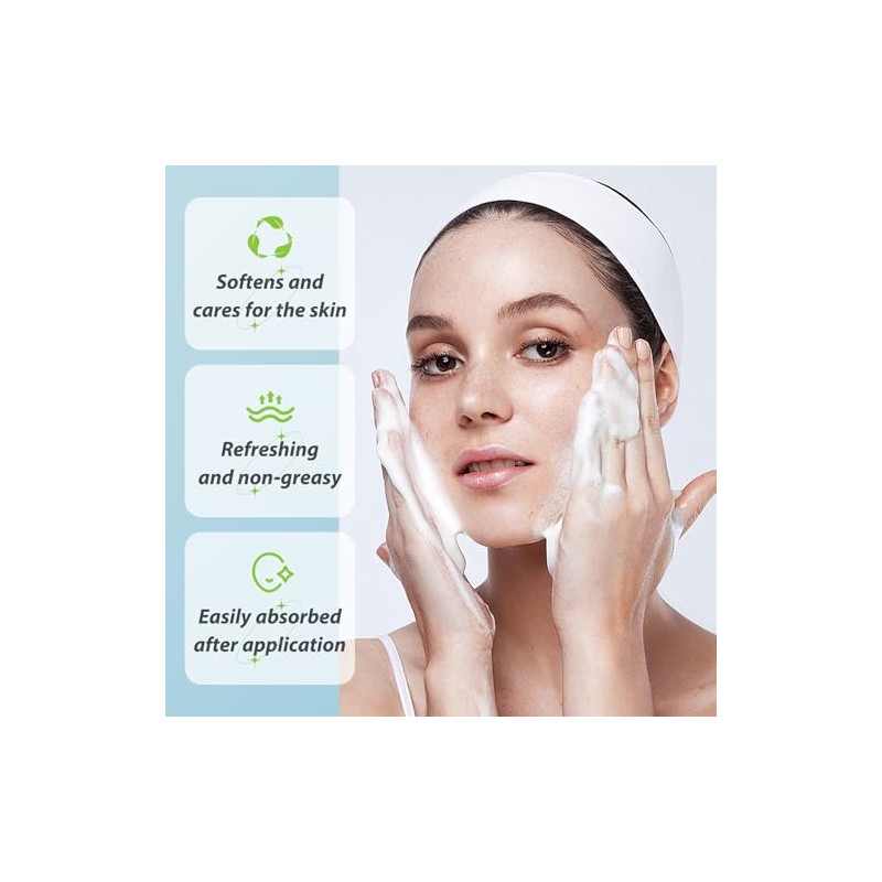 Set De 2 Limpiadores Faciales Con Aloe Vera, Espuma Hidratante