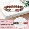 Cross Bracelet for Girls 8mm Bead Bracelet Baptism Communion Confirmation