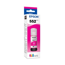 EPSON 552 EcoTank Ink Ultra-high Capacity Bottle Magenta (T552320-S) Works with EcoTank Photo ET-8500, ET-8550