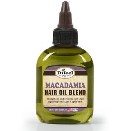 Difeel Macadamia Hair Oil Blend - Travel Size 2.5 oz.