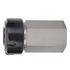 Hex ER25 Collet Block High Carbon Steel CNC Lathe Square