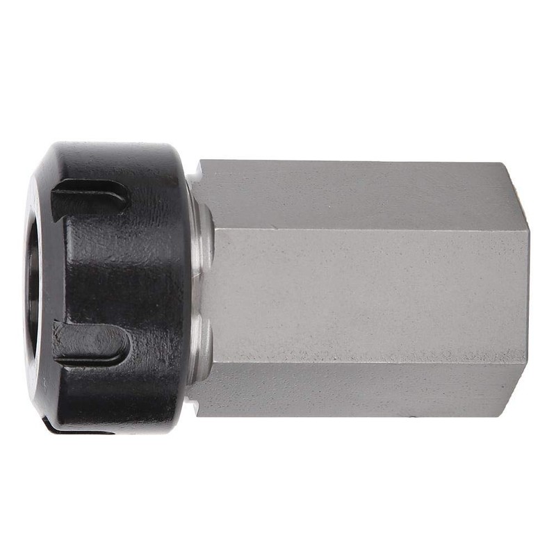 Hex ER25 Collet Block High Carbon Steel CNC Lathe Square