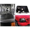 SPEC-D TUNING 4PC Black Headlights + Signal Corner Lights Compatible