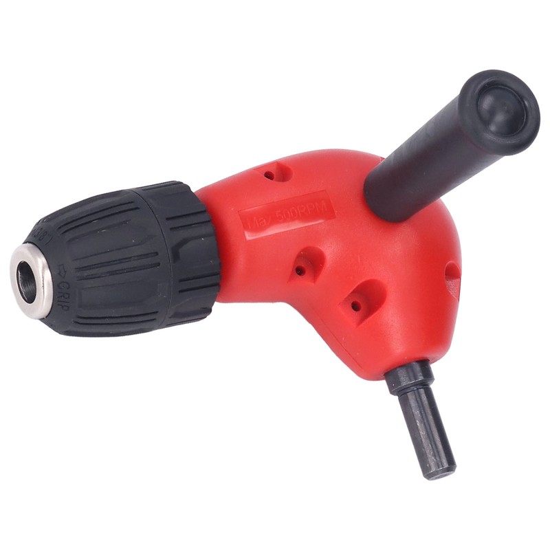 Drill Chuck Keyless 90 Degree 9.3mm Round Handle 0.8‑10mm Clamping