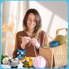 Crochet Kit for Beginners, 4 Pattern Crochet Animal Kit, Crochet