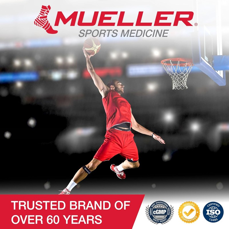 Mueller Jumper's Knee Strap, Black, One Size