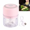Mini Garlic Chopper Stainless Steel Blade Food Grade Strong Power