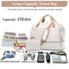 Travel Duffel Bags for Women, Carry-on Overnight Weekender Bag with