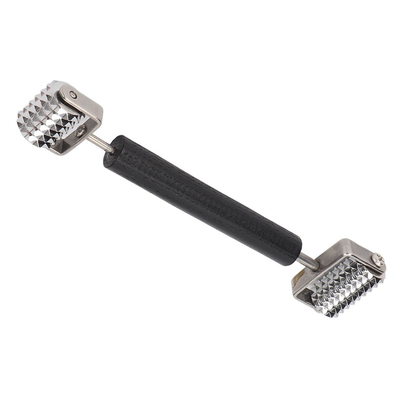 Face Massage Derma Roller Double Head Metal Ridged Derma Roller