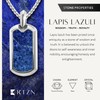 RTZN® Lapis Lazuli Necklace for Men – Premium Handcrafted Lapis
